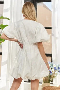 ADORA Puff Sleeve Floral Dress - Update AvenueTrendsi10010005151434510010005151434541a7827a4cb746c084a2531a86cb9cd7 - Max - OriginWHITE