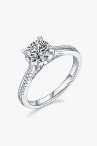 Adored 1 Carat Moissanite 925 Sterling Silver Side Stone Ring - Update AvenueRingTrendsi101300067624382101300067624382Adored 1 Carat Moissanite 925 Sterling Silver Side Stone RingSilver