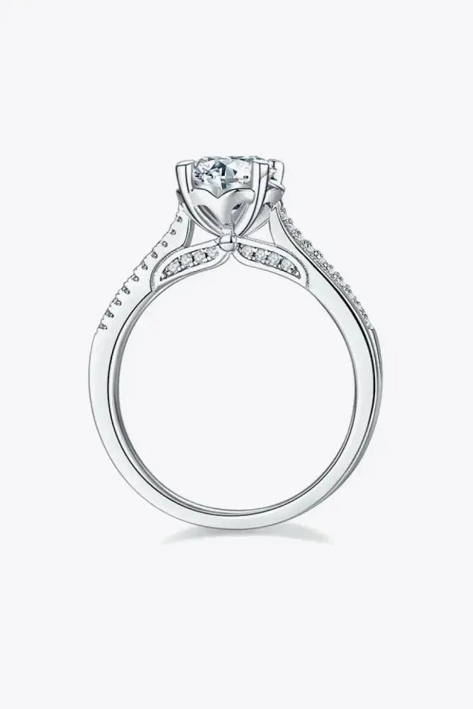 Adored 1 Carat Moissanite 925 Sterling Silver Side Stone Ring - Update AvenueRingTrendsi101300067624382101300067624382Adored 1 Carat Moissanite 925 Sterling Silver Side Stone RingSilver