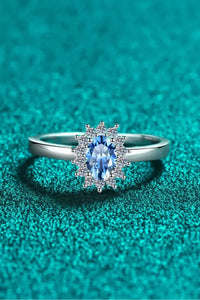 Adored On My Own Moissanite Ring - Update AvenueRingTrendsi101300953154548101300953154548Adored On My Own Moissanite RingBlue