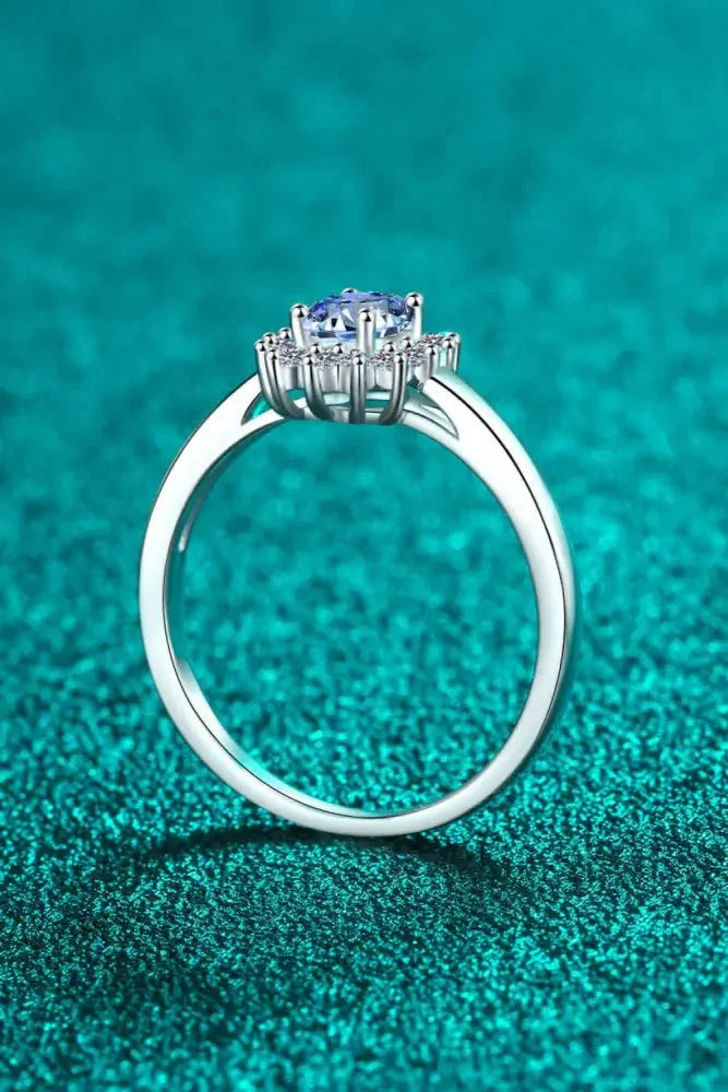 Adored On My Own Moissanite Ring - Update AvenueRingTrendsi101300953154548101300953154548Adored On My Own Moissanite RingBlue
