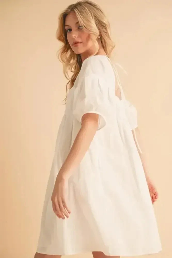 Aemi + Co Square Neck Babydoll Dress with Pockets - Update AvenueEffortless Elegance: DressesTrendsi1001003228614761001003228614765d929182f08a4446995284bb80920eeb - Max - OriginWhite