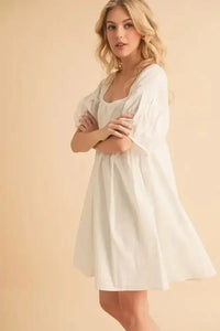 Aemi + Co Square Neck Babydoll Dress with Pockets - Update AvenueEffortless Elegance: DressesTrendsi100100322861476100100322861476092a2b3cc8484dce86adcb09b353391c - Max - OriginWhite