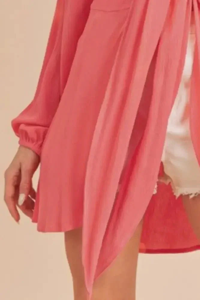 Aemi + Co Tied Collared Neck Long Sleeve Top - Update AvenueFestival VibesTrendsi10010069865174310010069865174359caa466 - 01fe - 4f8b - bb6c - a34bfd7f47c8 - MaxStrawberry