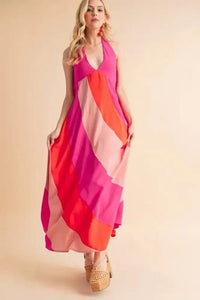 Aemi+Co Color Block Sleeveless Maxi Dress - Update AvenueEffortless Elegance: DressesTrendsi100100426991126100100426991126c6a0033fbdeb4de9b975e32642fc617b - Max - OriginPINK COMBO
