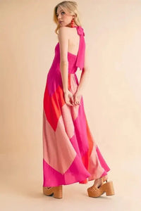 Aemi+Co Color Block Sleeveless Maxi Dress - Update AvenueEffortless Elegance: DressesTrendsi1001004269911261001004269911269df896ce35564f22923b72537bac2818 - Max - OriginPINK COMBO