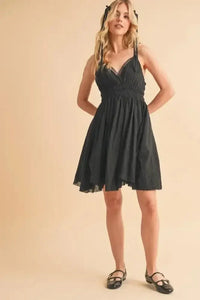 Aemi+Co Lace Detail Mini Cami Dress - Update AvenueEffortless Elegance: DressesTrendsi1001000890212101001000890212106d5b53d82353457280d8aa837c33f705 - Max - OriginBLACK