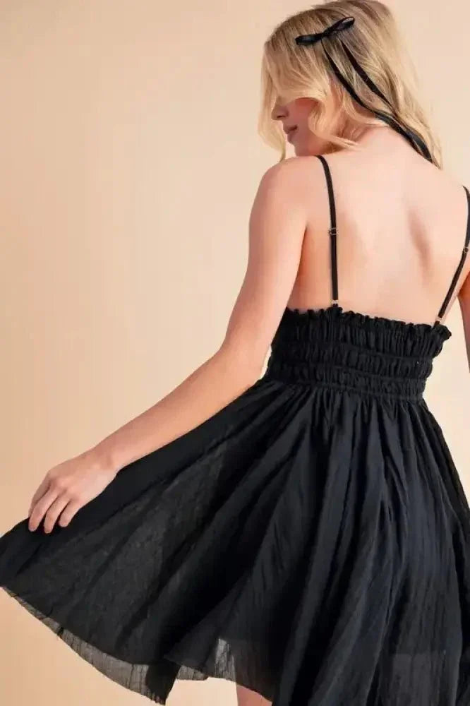 Aemi+Co Lace Detail Mini Cami Dress - Update AvenueEffortless Elegance: DressesTrendsi10010008902121010010008902121070733d7b04e34846b63770798e45506f - Max - OriginBLACK