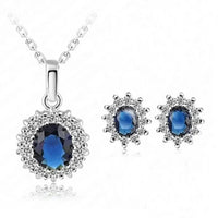 AliExpress Jewelry Explosion Supply High - end Micro - set Sapphire Royal Princess Earring Necklace Set Wholesale - Update AvenueUpdate Avenues218193421388001AliExpress Jewelry Explosion Supply High - end Micro - set Sapphire Royal Princess Earring Necklace Set Wholesale - Update AvenuesBlue