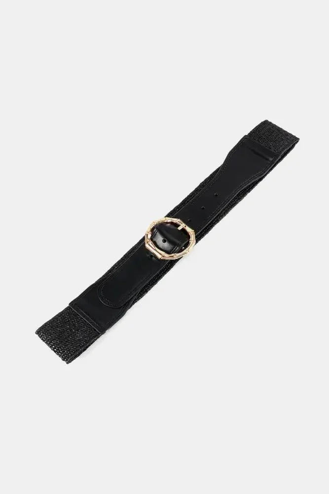 Alloy Buckle Braided Belt - Update AvenueTrendsi101300169361359101300169361359Alloy Buckle Braided BeltBlack