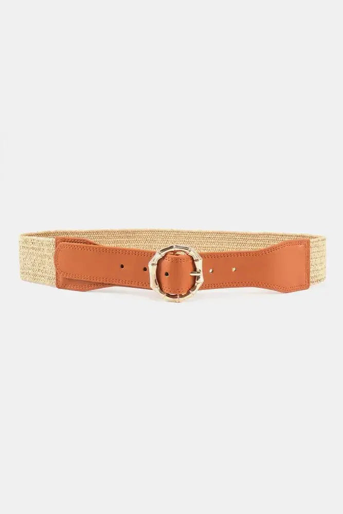 Alloy Buckle Braided Belt - Update AvenueTrendsi101300169362694101300169362694Alloy Buckle Braided BeltCaramel