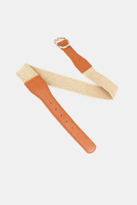 Alloy Buckle Braided Belt - Update AvenueTrendsi101300169362694101300169362694Alloy Buckle Braided BeltCaramel