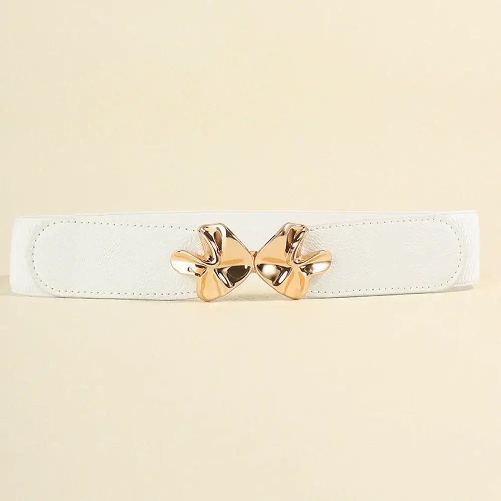 Alloy Buckle Elastic Belt