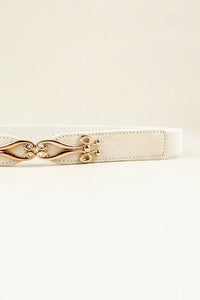 Alloy Buckle Elastic Belt