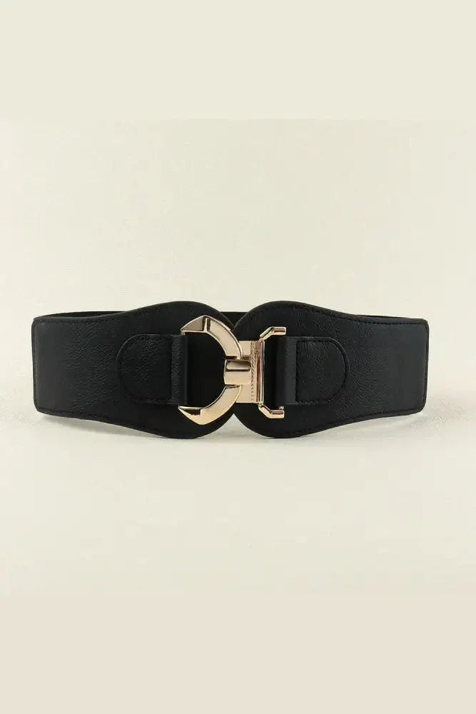 Alloy Buckle Elastic Belt - Update AvenueTrendsi100100499141629100100499141629Alloy Buckle Elastic BeltBlack