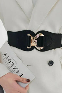 Alloy Buckle Elastic Belt - Update AvenueTrendsi100100499147978100100499147978Alloy Buckle Elastic BeltCaramel