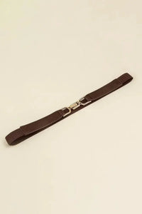 Alloy Buckle Elastic Belt - Update AvenueTrendsi101300099343409101300099343409Alloy Buckle Elastic BeltMocha