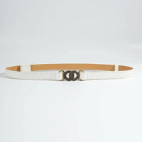 Alloy Buckle PU Belt