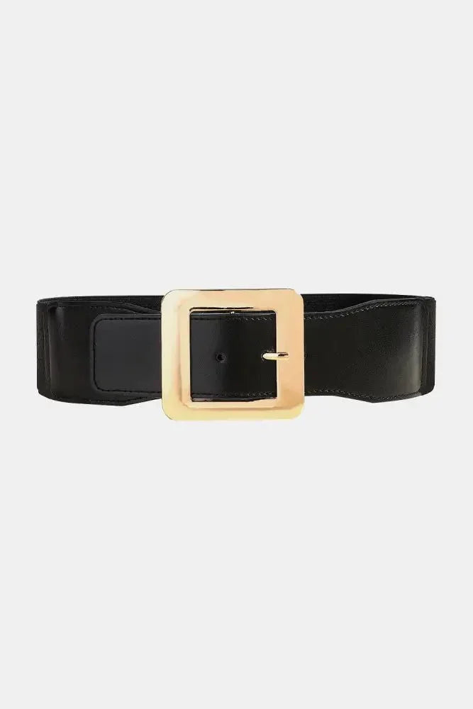 Alloy Buckle PU Leather Belt - Update AvenueTrendsi101300962231674101300962231674Alloy Buckle PU Leather BeltBlack