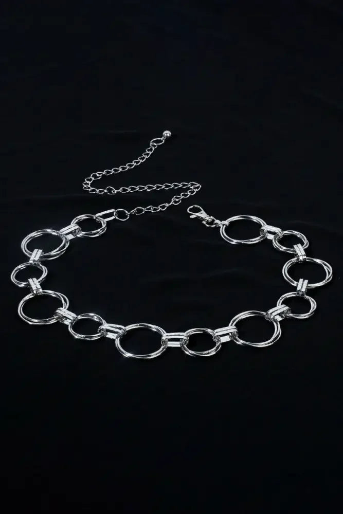 Alloy Chain Circle Shape Belt