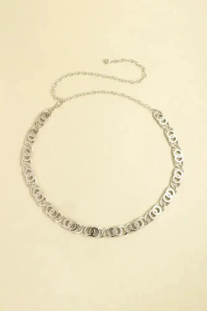 Alloy Lobster Clasp Belt - Update AvenueTrendsi101300105602794101300105602794Alloy Lobster Clasp BeltSilver