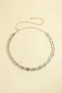 Alloy Lobster Clasp Belt - Update AvenueTrendsi101300105602794101300105602794Alloy Lobster Clasp BeltSilver