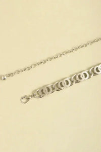 Alloy Lobster Clasp Belt - Update AvenueTrendsi101300105602794101300105602794Alloy Lobster Clasp BeltSilver