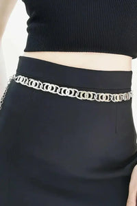 Alloy Lobster Clasp Belt - Update AvenueTrendsi101300105602794101300105602794Alloy Lobster Clasp BeltSilver