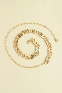 Alloy Lobster Clasp Belt - Update AvenueTrendsi101300105606275101300105606275Alloy Lobster Clasp BeltGold
