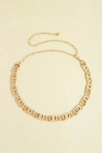 Alloy Lobster Clasp Belt - Update AvenueTrendsi101300105606275101300105606275Alloy Lobster Clasp BeltGold