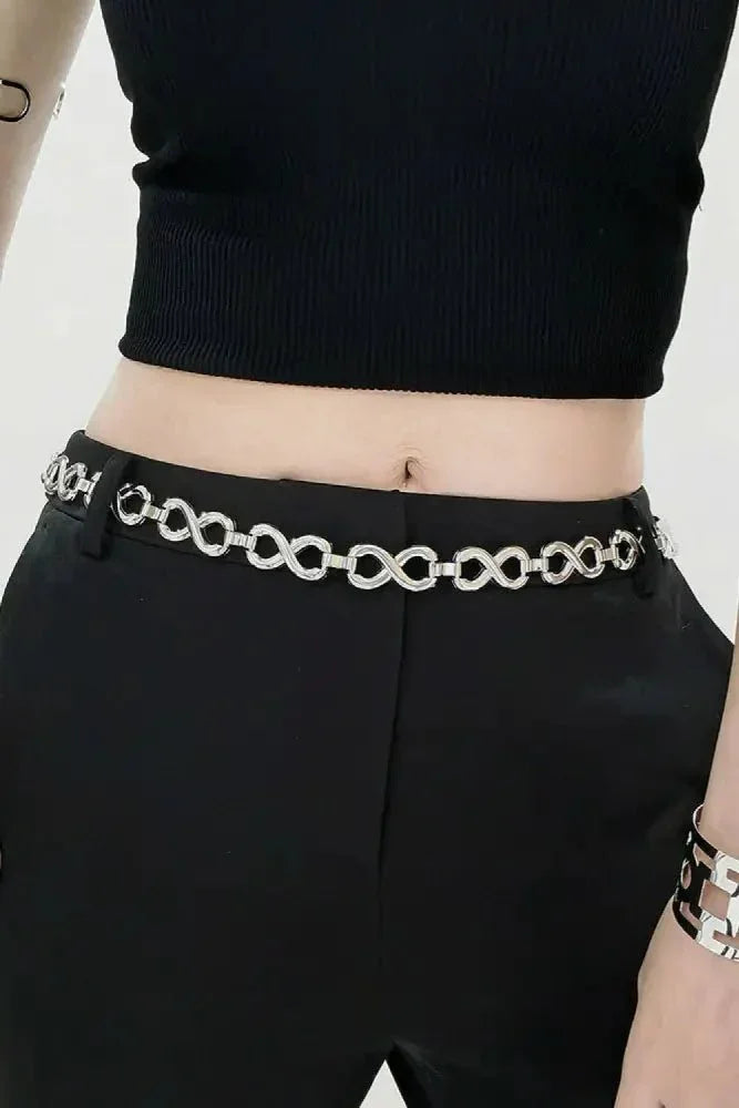 Alloy Lobster Clasp Belt - Update AvenueTrendsi101300570506787101300570506787Alloy Lobster Clasp BeltSilver