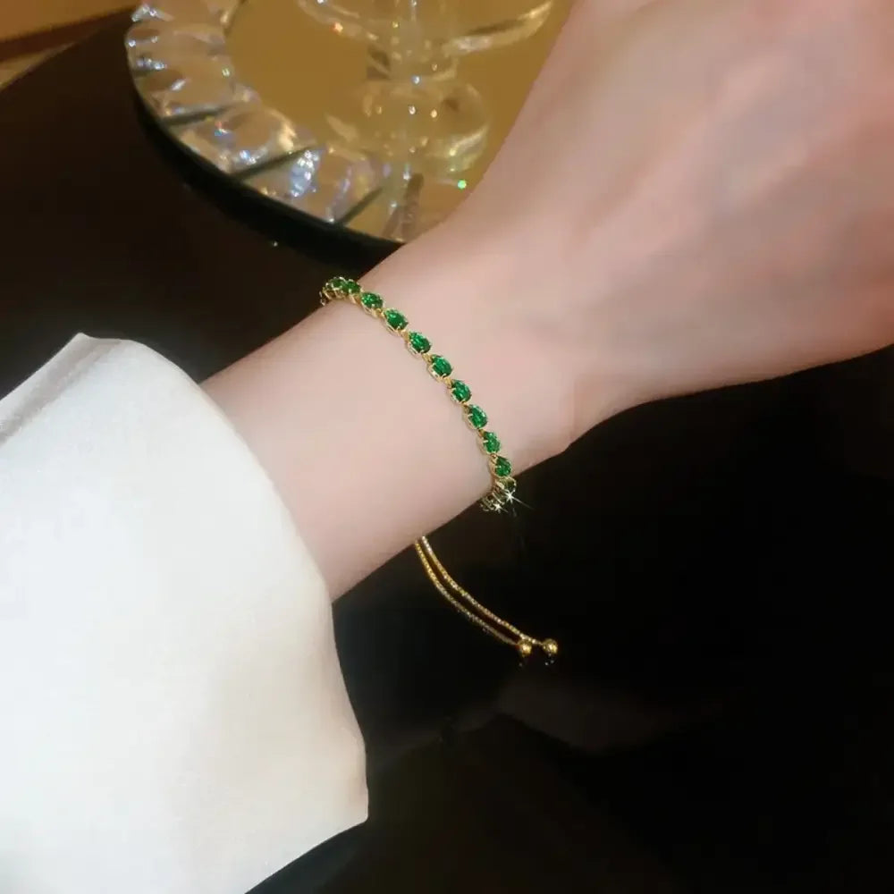 Alloy Zircon Bracelet