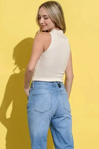 And The Why Basic Rib Cross Halter Neck Tank Top - Update AvenueTanks & CamisTrendsi100100617791984100100617791984d6f5cdd8a64a488b8288b3741ac58c03 - Max - OriginIvory