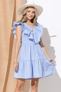 And The Why Chevron Ruffle Florence Hem Casual Dress - Update AvenueEffortless Elegance: DressesTrendsi1001000080612831001000080612833ac182ec62ef4973a76418efcfe5191c - Max - OriginSky Blue
