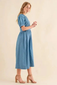 And The Why Full Size Washed Chambray Midi Dress Plus Size - Update AvenueEffortless Elegance: DressesTrendsi100100843731900100100843731900e80f47f55a514f79987c437478f4fc6a - Max - OriginDenim Blue