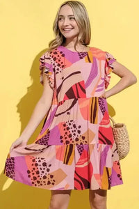 And The Why Printed Double Ruffles Sleeve Dress - Update AvenueEffortless Elegance: DressesTrendsi1001004499518201001004499518205011bdf415e140faada0bd4b186e9cc3 - Max - OriginMauve