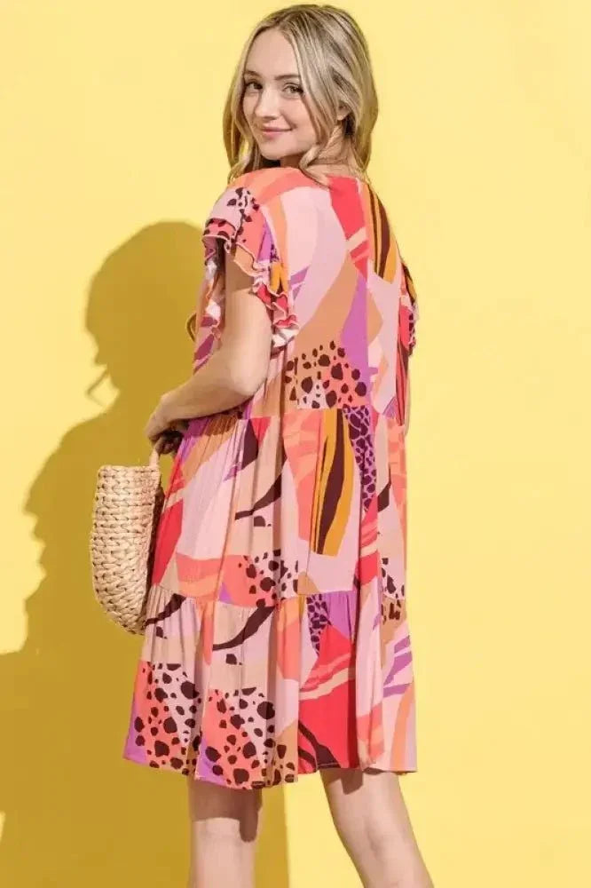 And The Why Printed Double Ruffles Sleeve Dress - Update AvenueEffortless Elegance: DressesTrendsi10010044995182010010044995182064c00b3a83e64634b734131338353ee4 - Max - OriginMauve