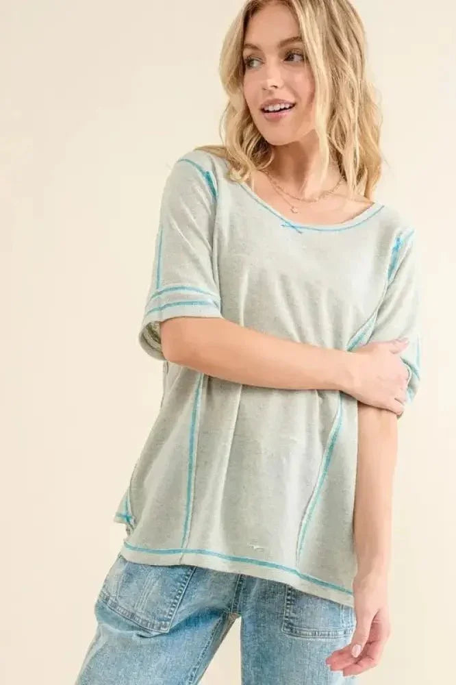 And The Why Reversed Stitch Basic T Shirt - Update AvenueT-ShirtsTrendsi100100342731663100100342731663cd661f204ae54062a935db9fd03b459c - Max - OriginMint