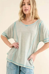 And The Why Reversed Stitch Basic T Shirt - Update AvenueT-ShirtsTrendsi1001003427316631001003427316635980bc16be394310bb303e8bc2f7a445 - Max - OriginMint