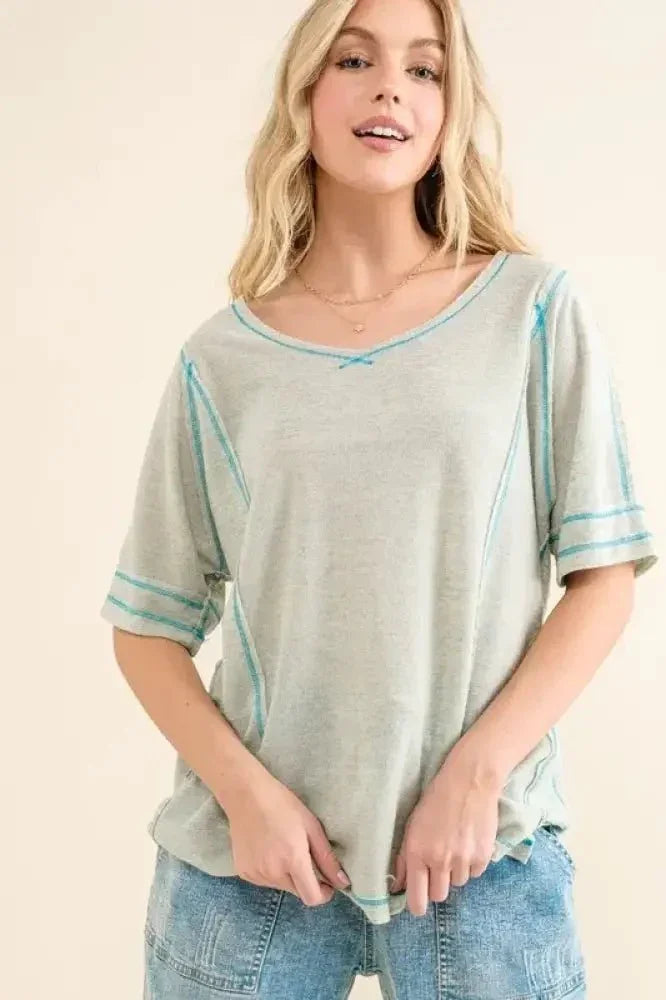 And The Why Reversed Stitch Basic T Shirt - Update AvenueT-ShirtsTrendsi100100342731663100100342731663e70986dc02fe49cb8ed7f60e53c36a4b - Max - OriginMint