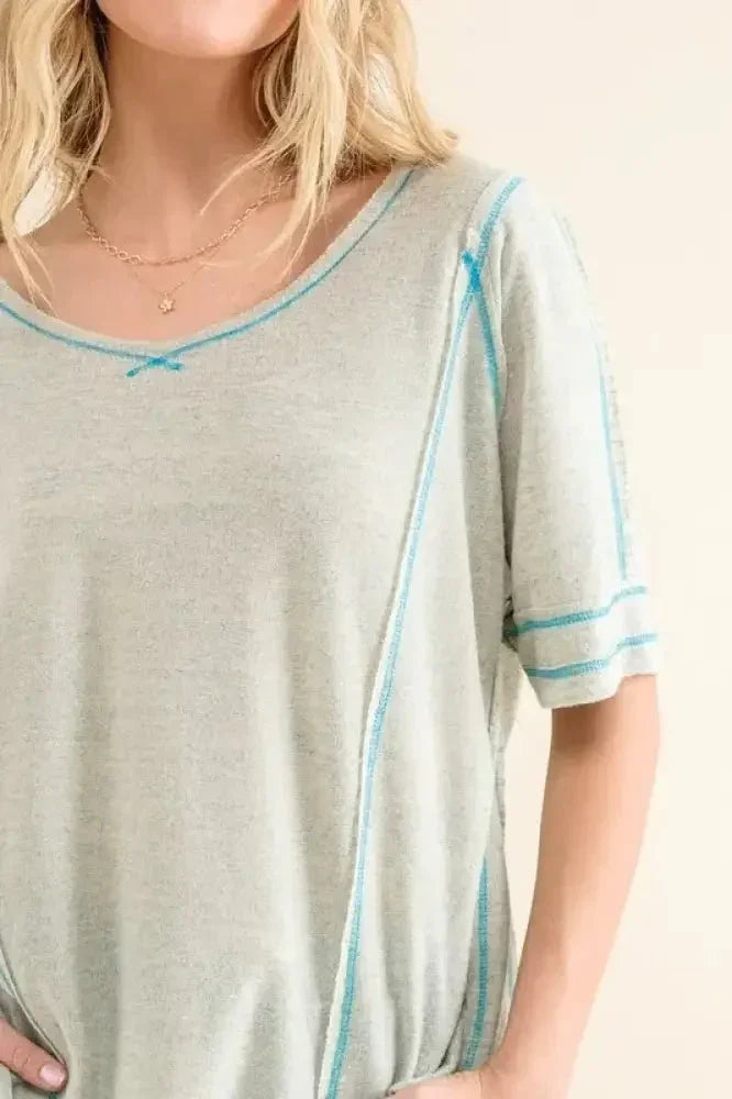 And The Why Reversed Stitch Basic T Shirt - Update AvenueT-ShirtsTrendsi100100342731663100100342731663a465f3e2df064190a1a488b502abaf01 - Max - OriginMint