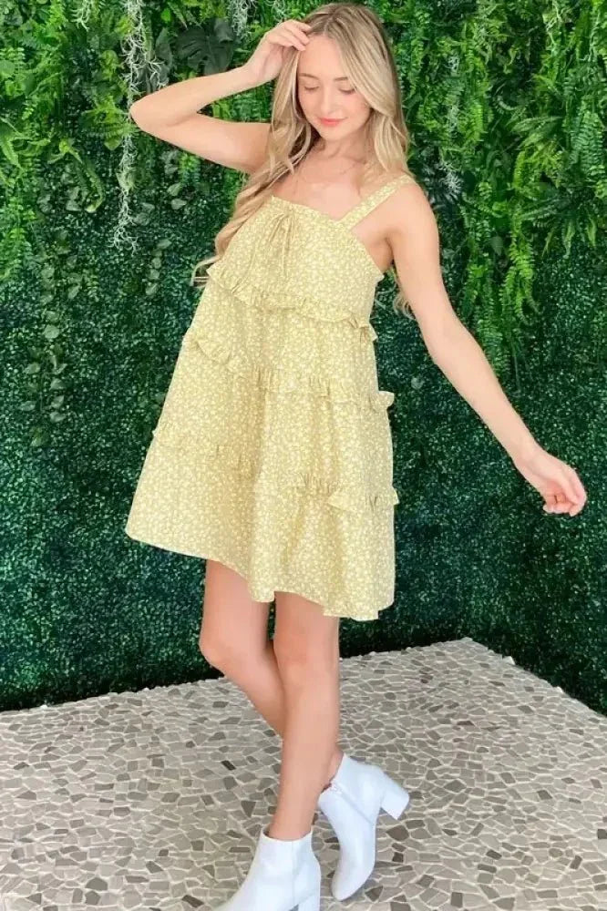 And The Why Ruffle Detailed Floral Babydoll Dress - Update AvenueEffortless Elegance: DressesTrendsi10010020204128410010020204128498873cbd8ba44669a9f23267f24771cc - Max - OriginPastel Yellow