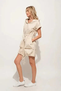 And The Why Short Sleeve String Details Hooded Mini Dress - Update AvenueEffortless Elegance: DressesTrendsi1001009659611151001009659611150d4b26f4b09a47068b10037f622b6cbb - Max - OriginAlmond
