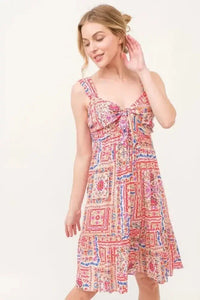 And The Why Tied Front Smocked Back Tiered Boho Printed Dress - Update AvenueEffortless Elegance: DressesTrendsi1001008140818451001008140818451bc96ba1800b4431b045da00530d45bf - Max - OriginRed Multi