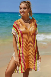 Angel Wings Openwork Striped Slit Knit Cover Up - Update AvenueFestival VibesTrendsi100100119433749100100119433749e3c3497e - bdcc - 478a - bc97 - 947edeb58060 - MaxTangerine