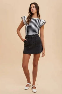 Annie Wear Cargo Denim Mini Skirt - Update AvenueDenim Dresses & SkirtsTrendsi1001000121313461001000121313462b8ee273 - 556c - 4fc9 - 8fcf - dfb946f4e457 - MaxBlack