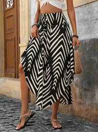 Asymmetrical Smocked Printed Skirt - Update AvenueBoho VibesTrendsi100100905476076100100905476076ea12362f - d1a5 - 4dea - a743 - 7a10a1f9bde5 - Max - OriginBlack