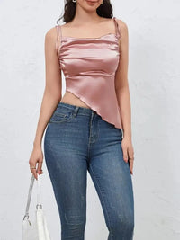 Asymmetrical Tie Shoulder Cami - Update AvenueTrendsi10010035575003010010035575003045ca6c13 - ce0a - 4cff - 9f66 - e5b8b6f602f6 - Max - OriginDusty Pink