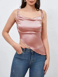 Asymmetrical Tie Shoulder Cami - Update AvenueTrendsi100100355750030100100355750030fe2eca7a - 1a7e - 45e6 - a1dc - 0a1015cbe0cd - Max - OriginDusty Pink
