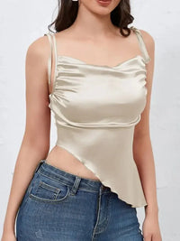 Asymmetrical Tie Shoulder Cami - Update AvenueTrendsi100100355756234100100355756234db125349 - b0a2 - 4d24 - 9dbb - d4a40594e539 - Max - OriginBeige
